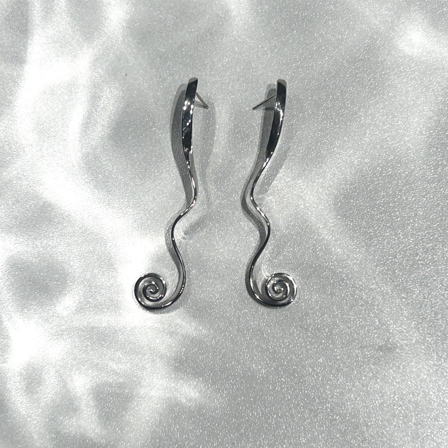 Silver The Mystery of the Forest (pair) Earring