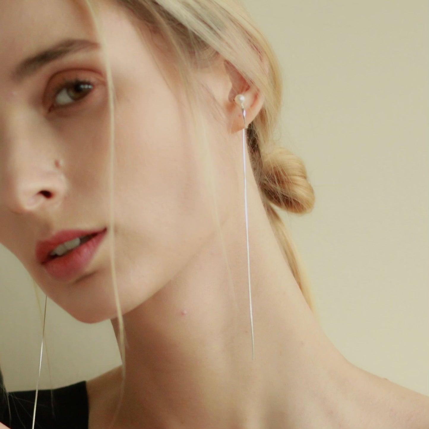 Silver Dew Ear Cuff ( pair ) Earcuff