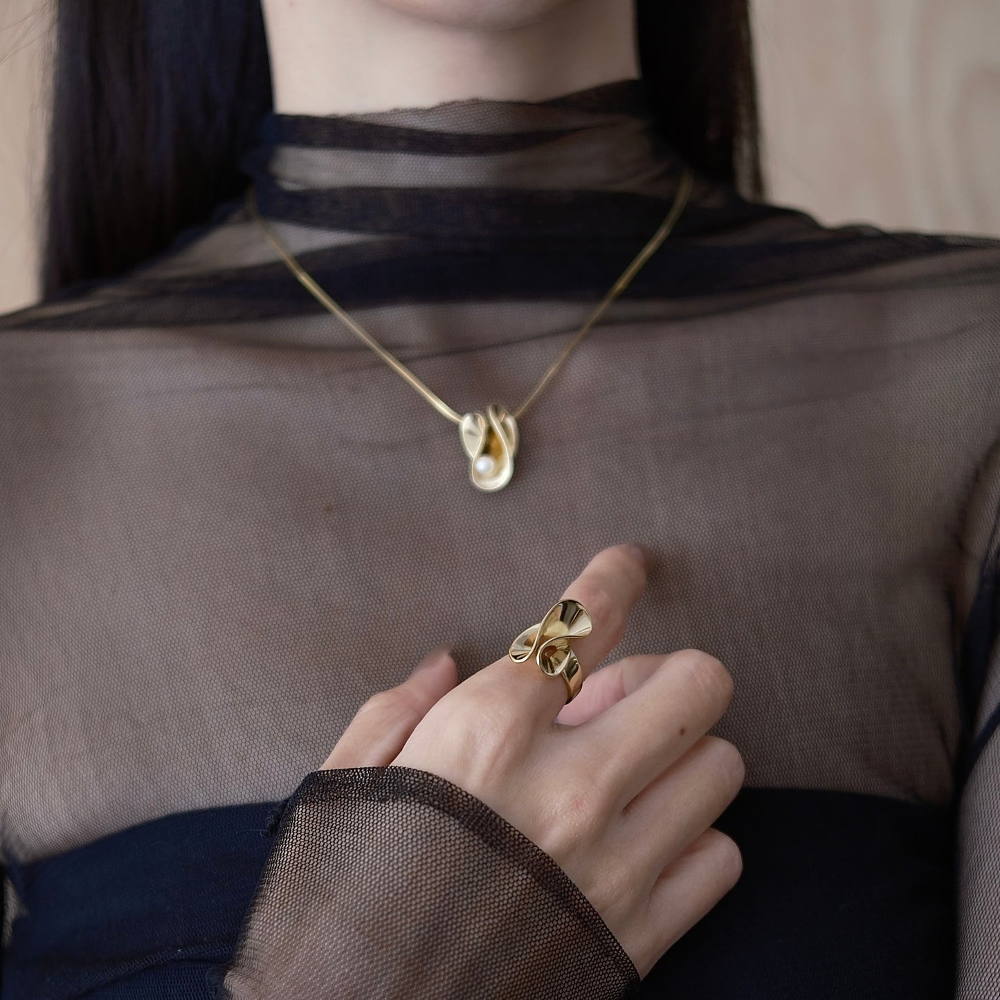 Golden Laputa Ring