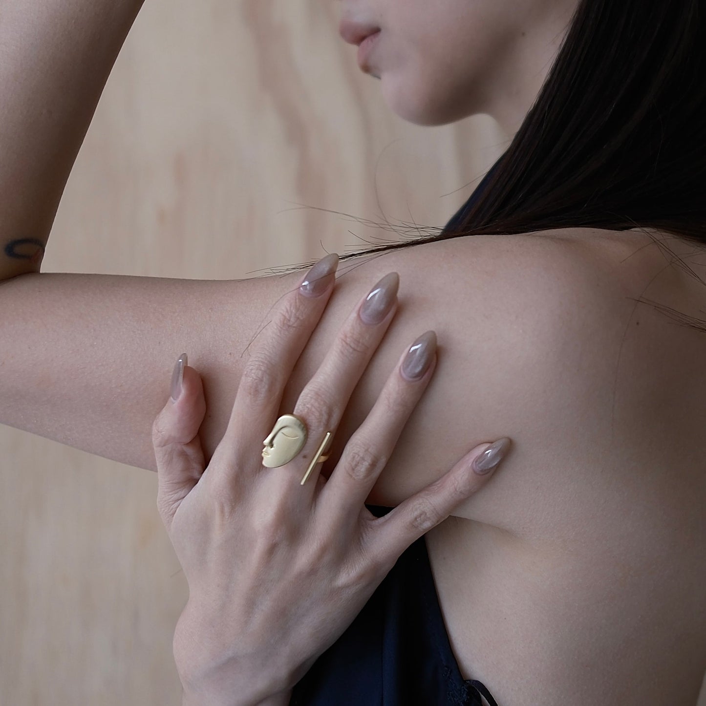 Golden The Inner Child Ring