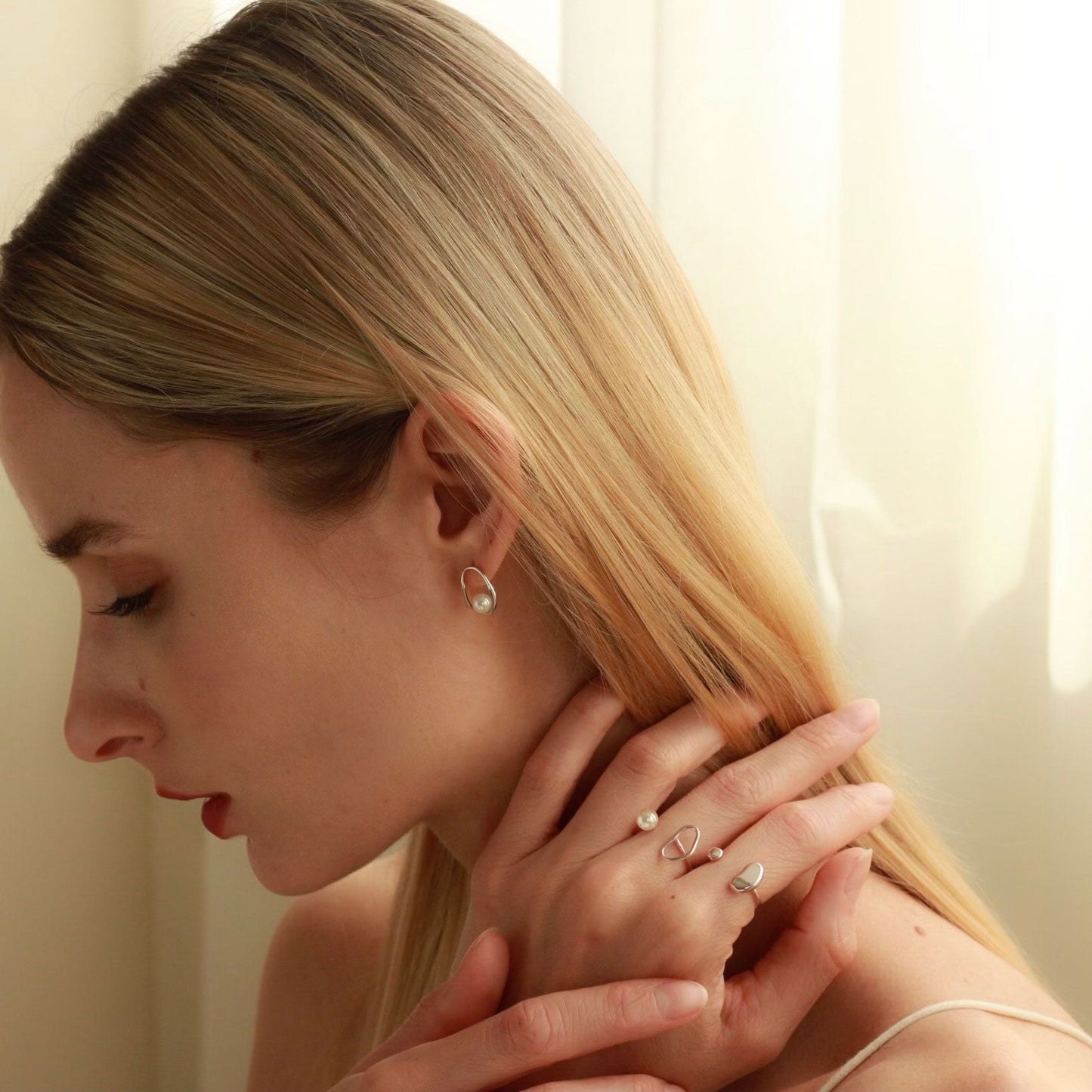 Silver Dew Ring